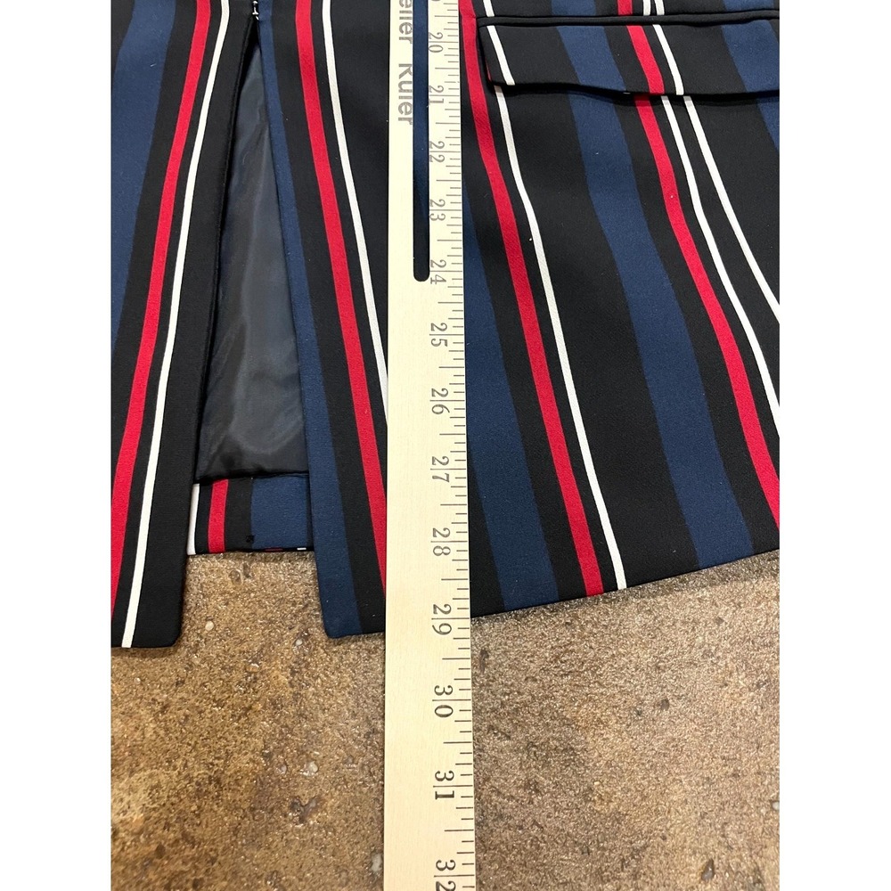 INC‎ International Concepts Blazer Jacket Womens Small Multicolor Posh Stripe - Picture 16 of 16